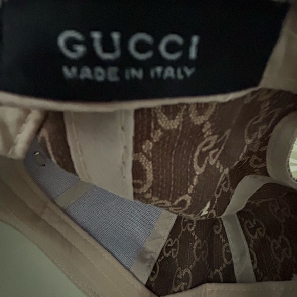 Monogram Cap with Green and Red Stripe - Picture 3 of 3